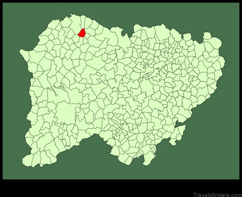 Map of Ahigal de Villarino Spain
