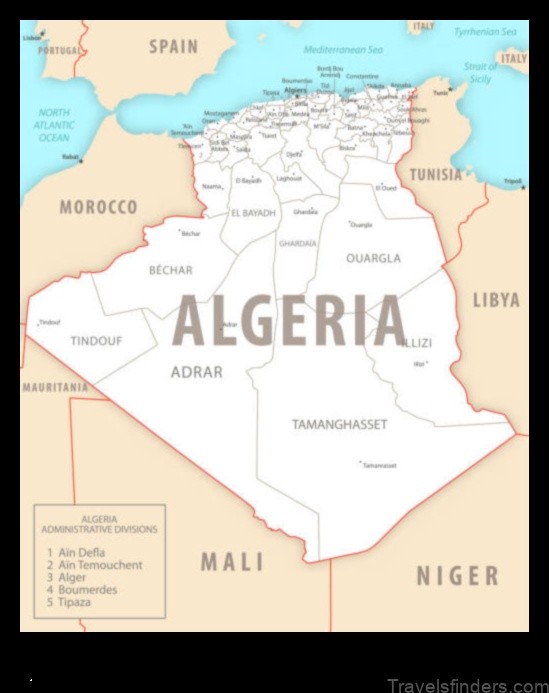 a detailed map of charef algeria