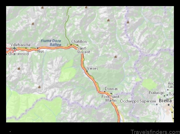 a detailed map of villa nabian italy