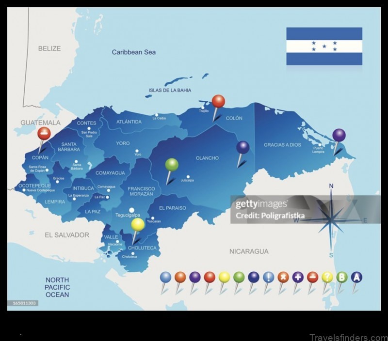 a map of honduras a visual guide