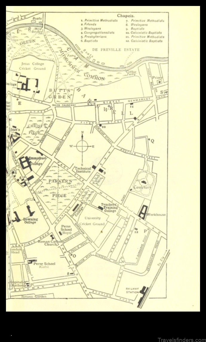 a map of thornhaugh a visual guide to the town