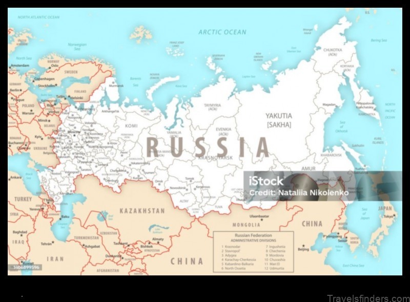 Map of Altud Russian Federation