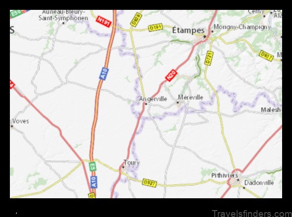 angerville france map a visual guide to the town