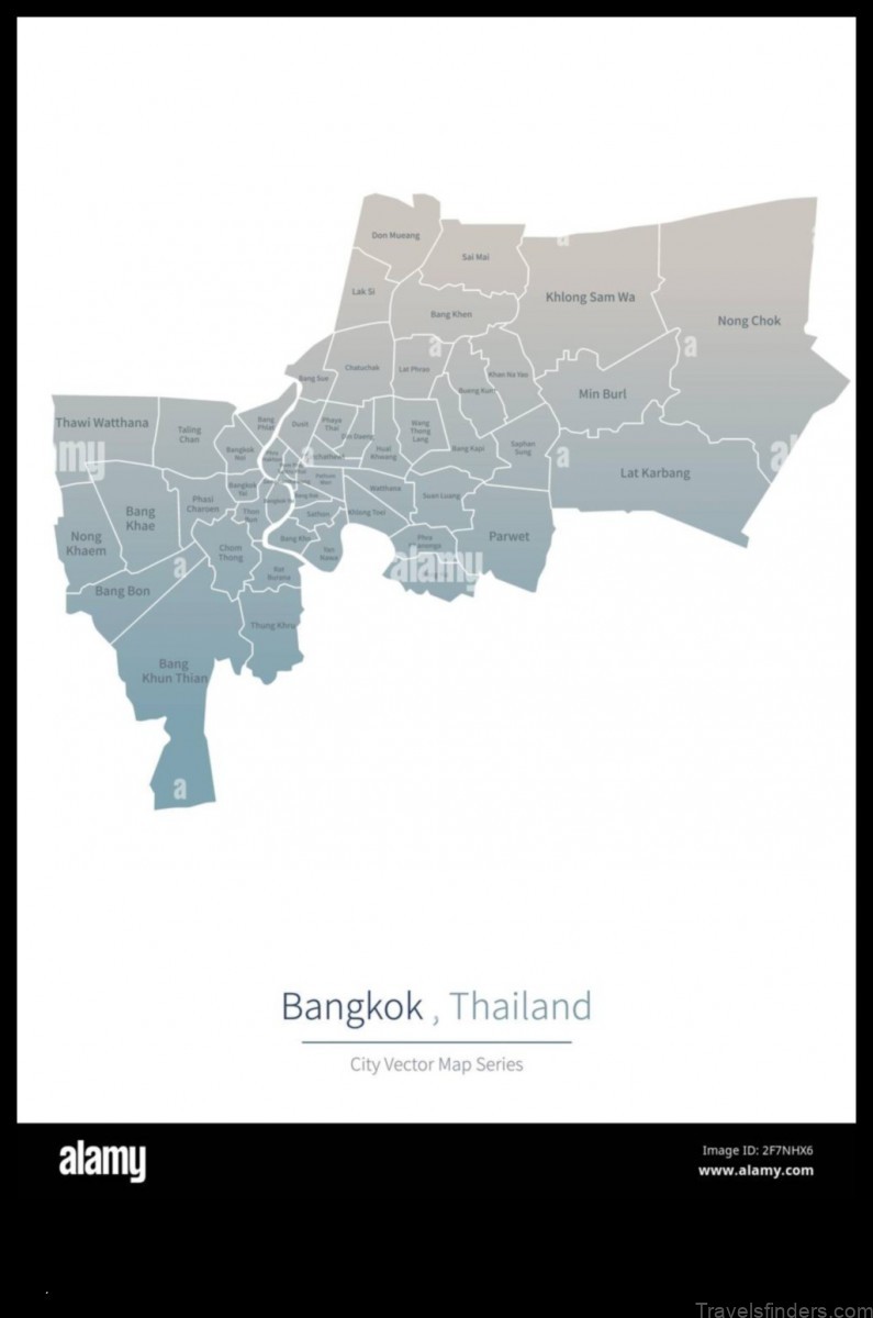 Map of Bang Khae Thailand