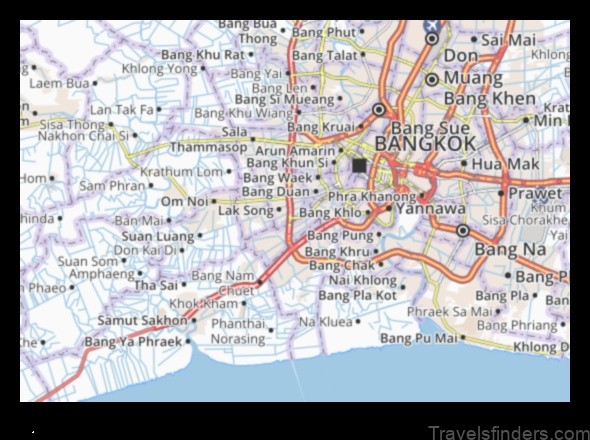 bang khae thailand a detailed map