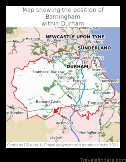Map of Barningham United Kingdom