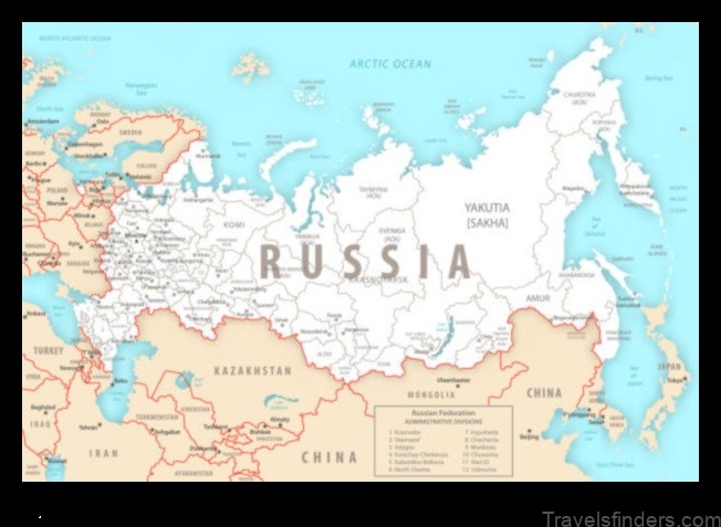 barzas russian federation a detailed map