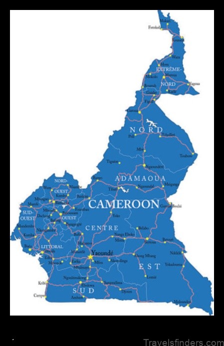 Map of Bélabo Cameroon
