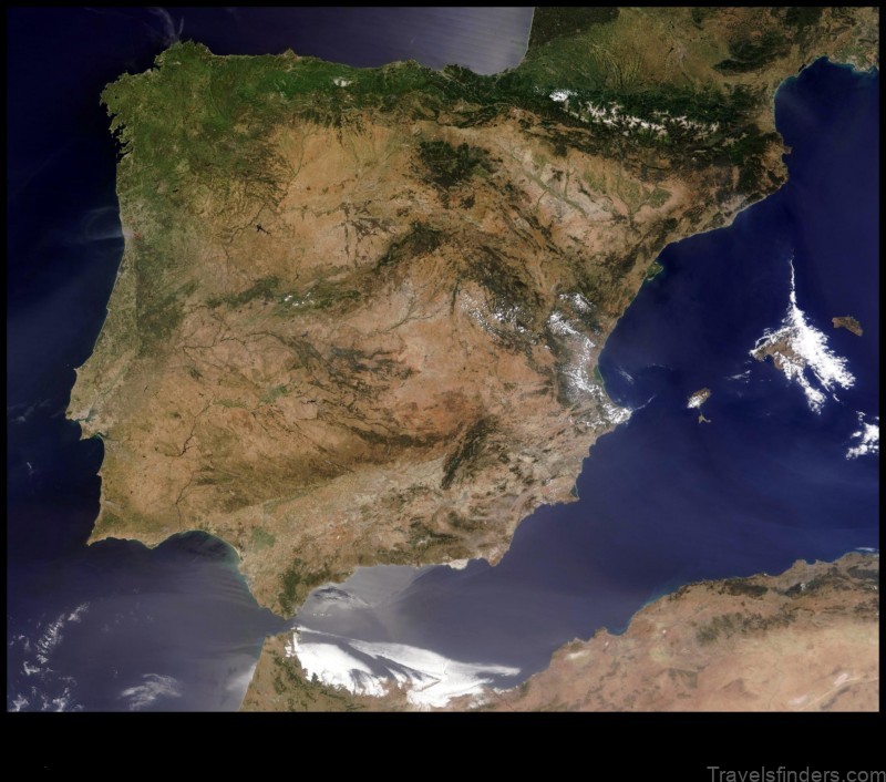 beranuy spain detailed map and satellite image