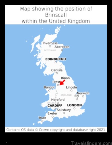 Map of Brinscall United Kingdom