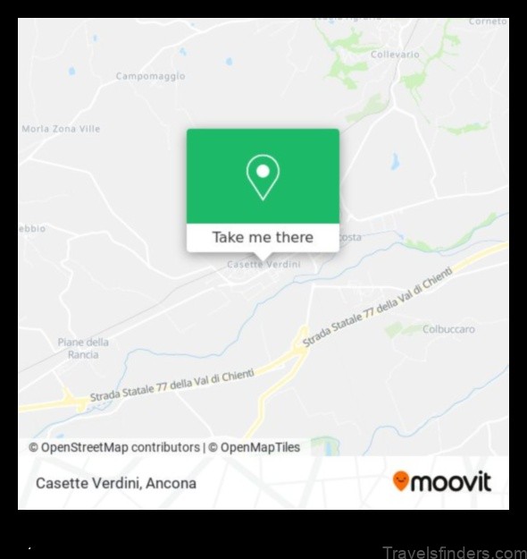 casette verdini italy a map of the town