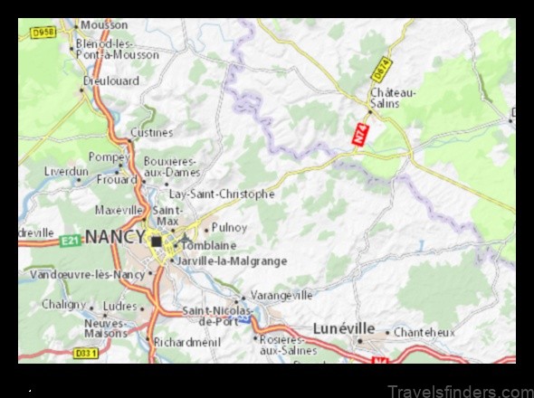 Map of Champenoux France