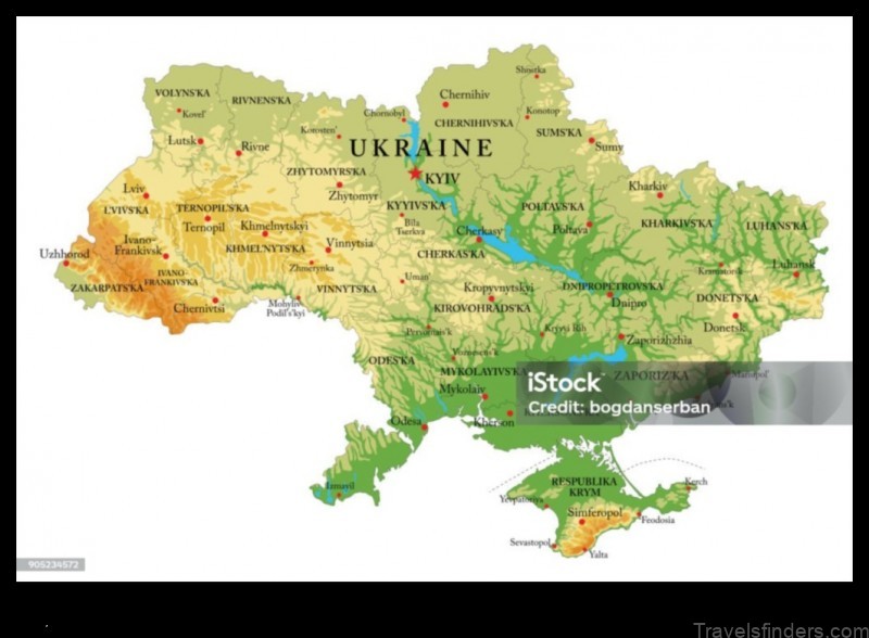 Map of Chervonohryhorivka Ukraine