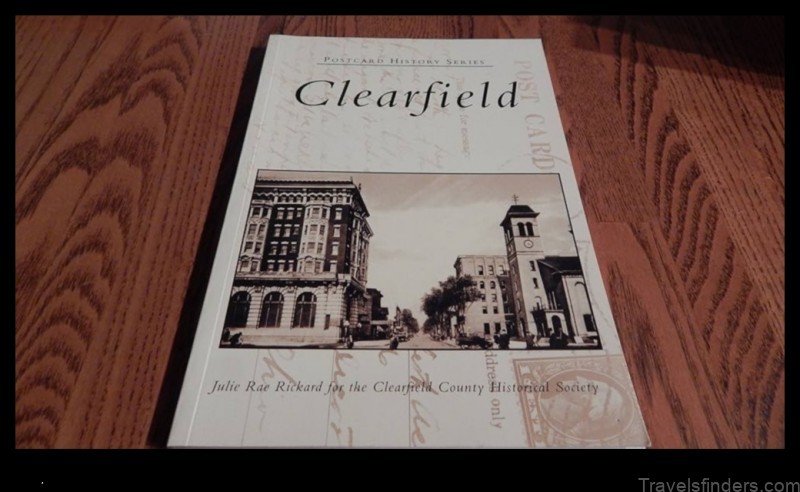 Map of Clearfield United States