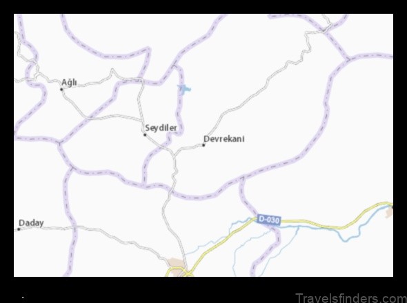 devrekani turkey map a comprehensive guide