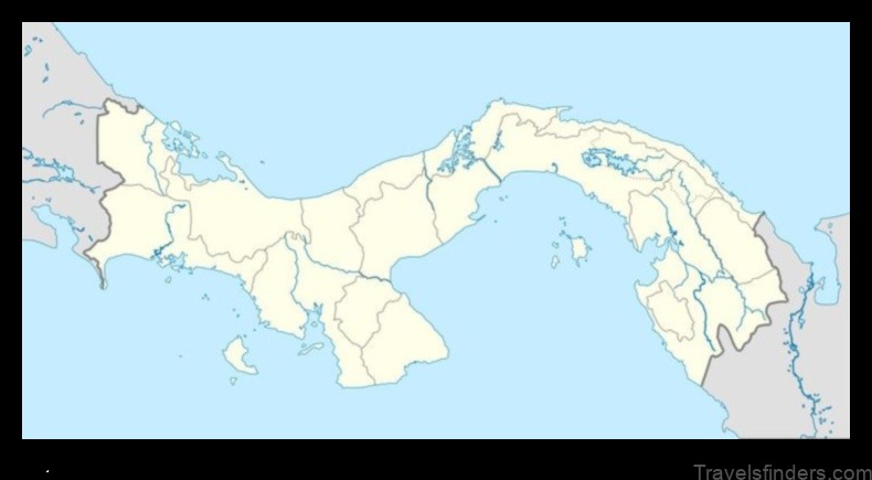 Map of El Espino de Santa Rosa Panama