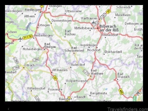 Map of Bad Schussenried Germany