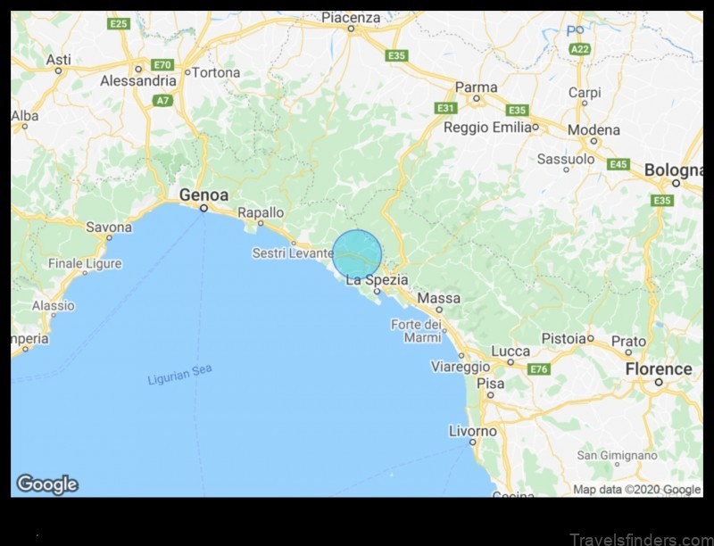 explore brugnato italy with a map