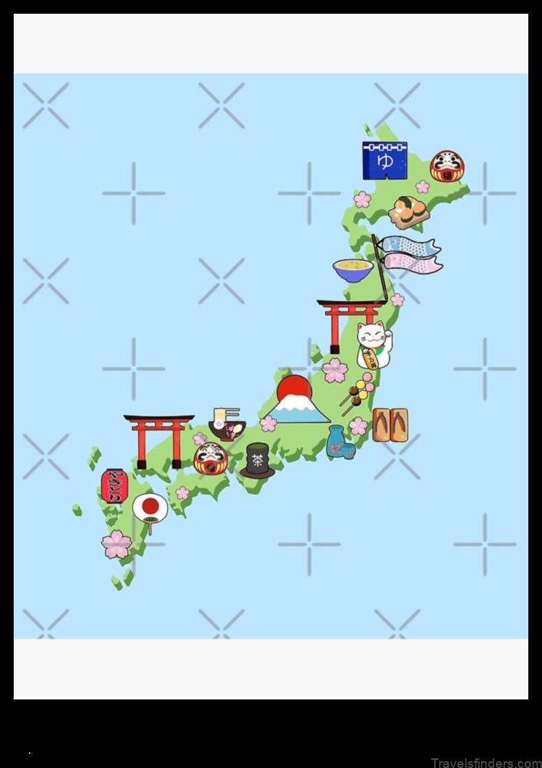 explore kawage japan with this handy map