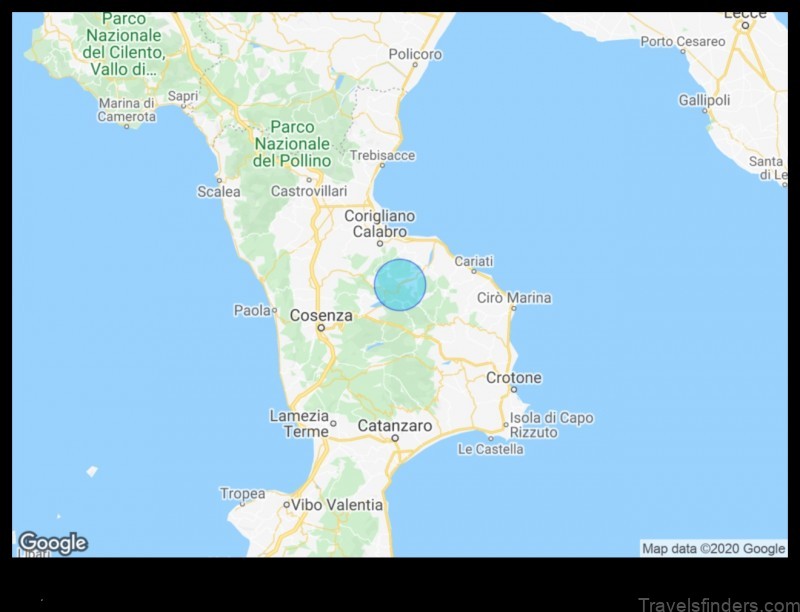 explore longobucco italy with this detailed map