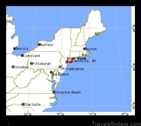 explore melville new york with this map