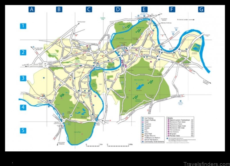 explore richmond uk with this map