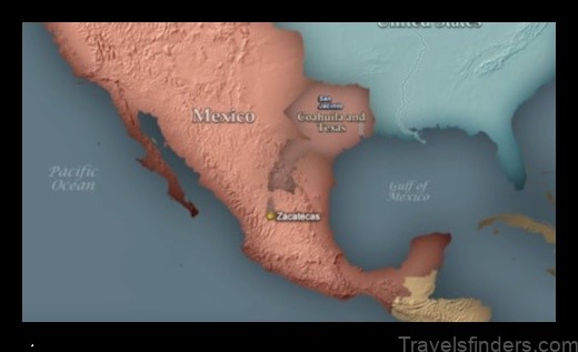 Map of San Jacinto Mexico