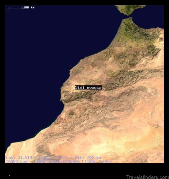 explore sidi moussa morocco with this map