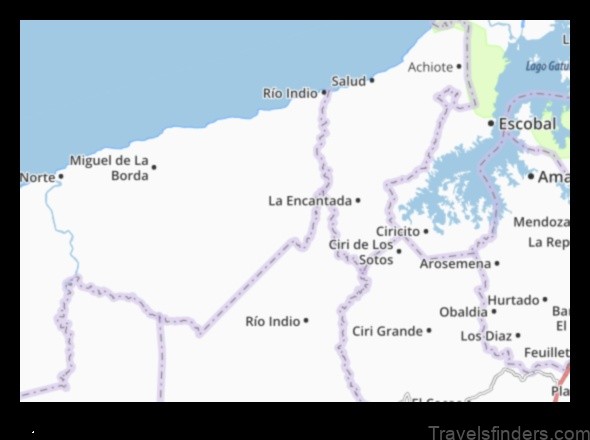 Map of La Boca del Guásimo Panama