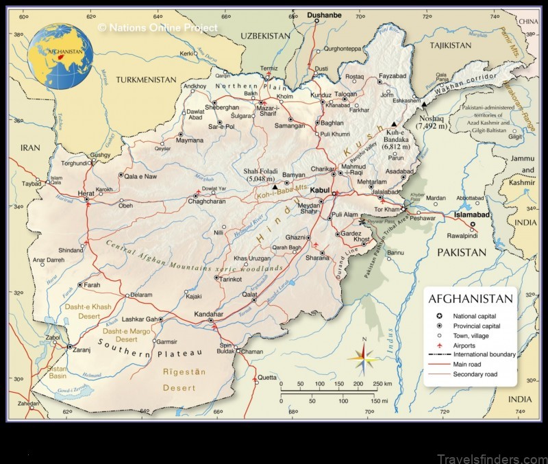 Map of Farkhār Afghanistan