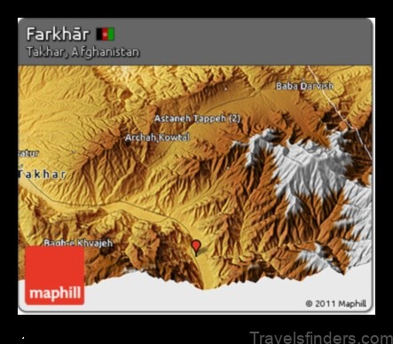 farkhar afghanistan a detailed map