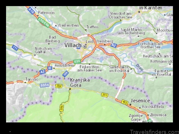 finkenstein am faaker see map a guide to the area