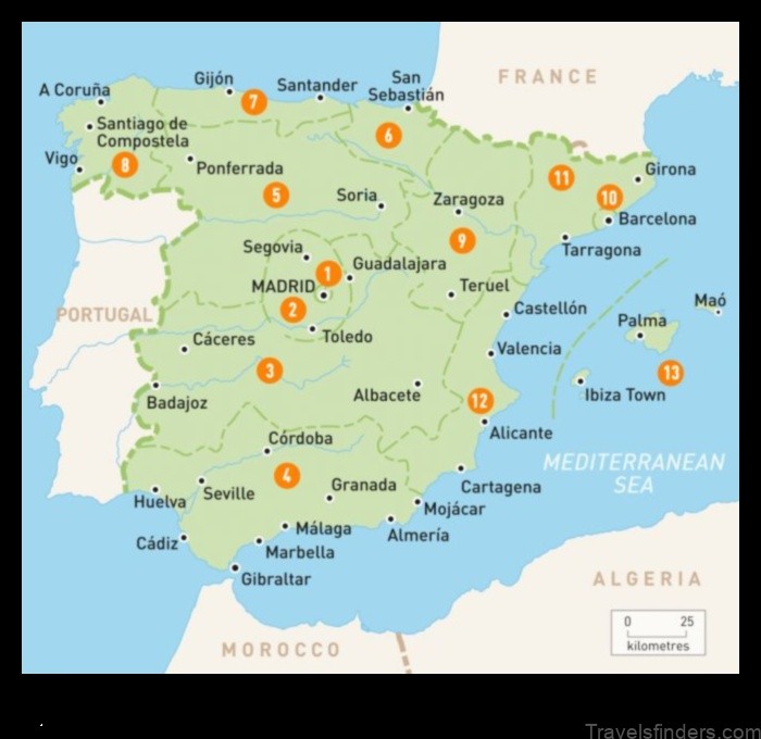 Map of Galve Spain