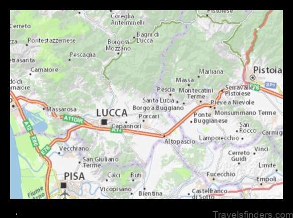 Map of Gragnano Italy