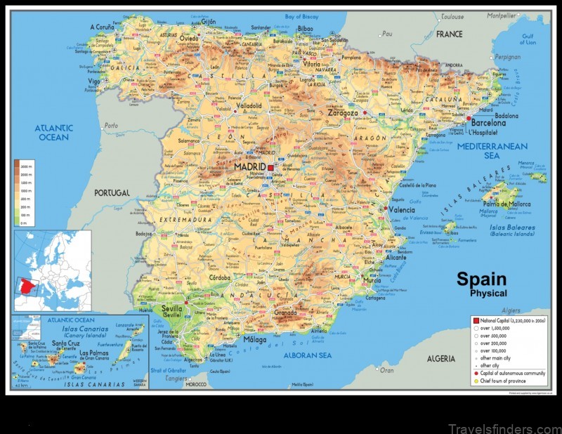 Map of Grisén Spain