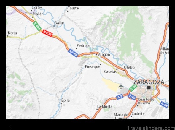 grisen spain a detailed map