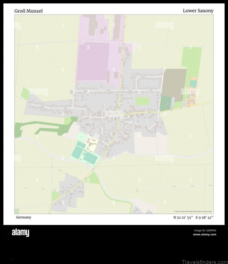 Map of Groß Munzel Germany