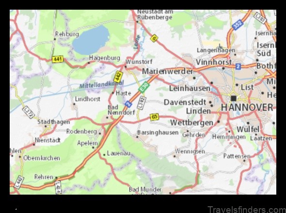 gross munzel germany a detailed map