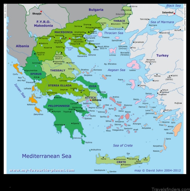 Map of Dhrosiá Greece