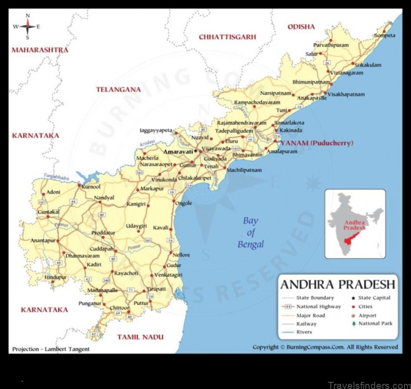 Map of Dhone India