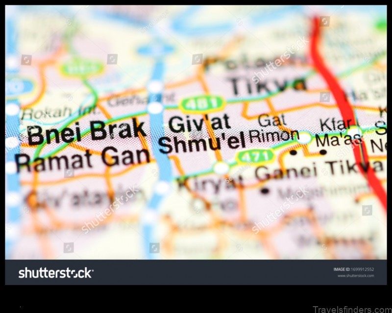 interactive map of givat shmuel israel