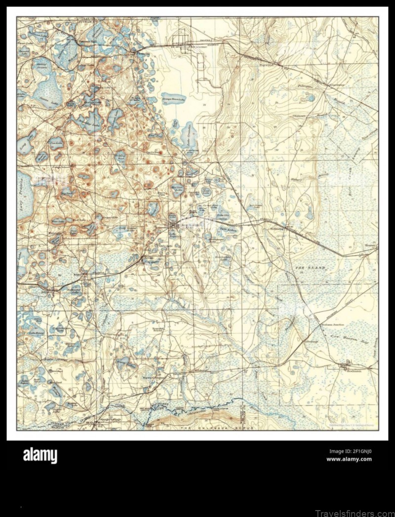 interlachen florida a detailed map
