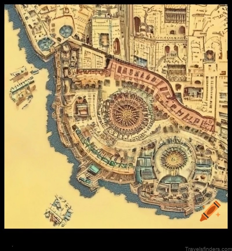 isnos a map of the ancient city