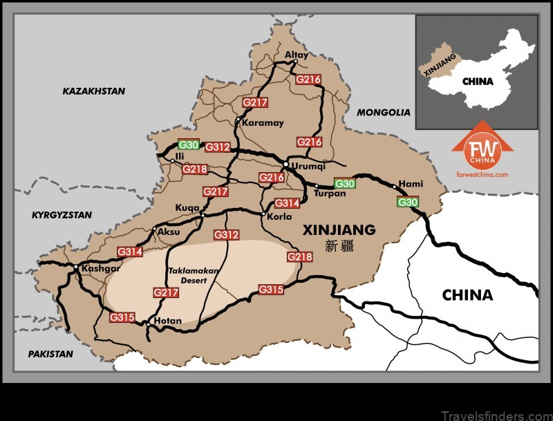 Map of Jinxiang China