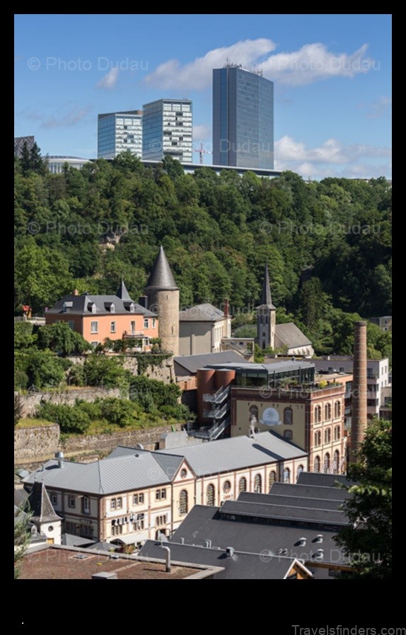 kirchberg luxembourg a city of contrasts