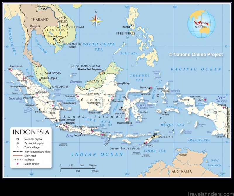 Map of Kotabumi Indonesia