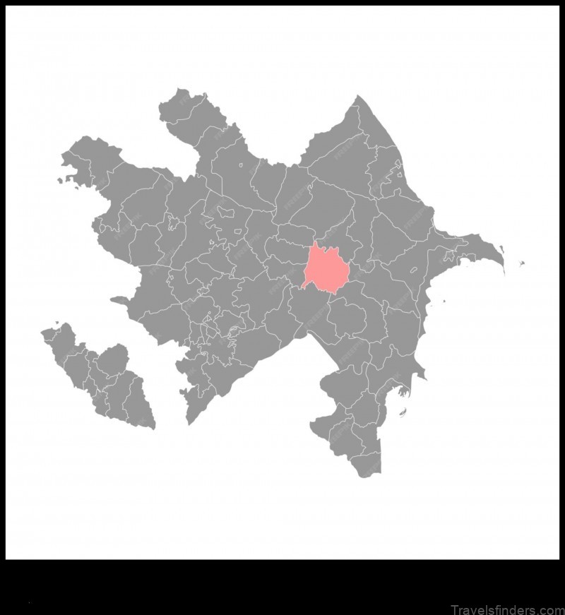 kyurdarmir azerbaijan a detailed map 1