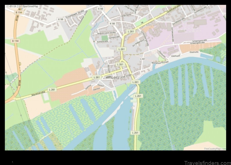 loitz germany map a guide to the town