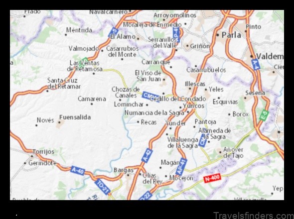 lominchar spain a map of the town