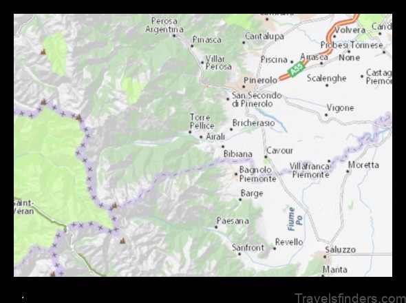 lusernetta italy a detailed map
